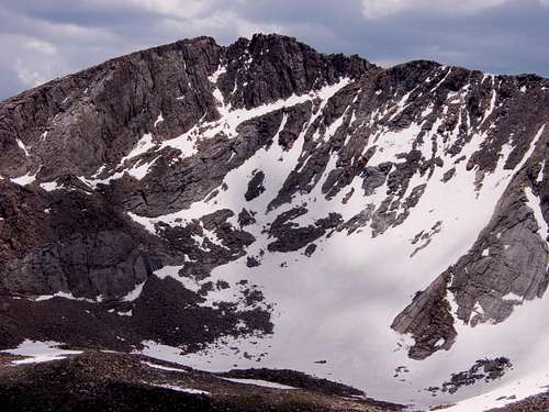 North face of Mount Evans