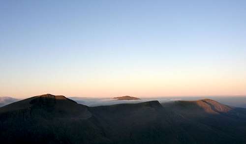 Dawn view from Tryfan