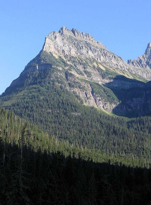 Mount Oberlin, from the Sun Road