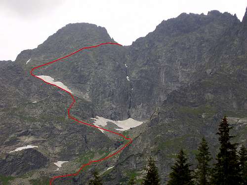 Mengusovske pass (2307 m)