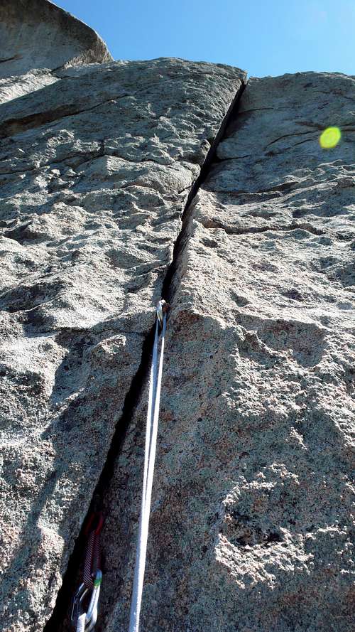 Belay Anchor Pitch 1