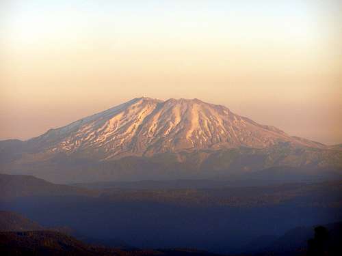 Mount Saint Helens in Late November