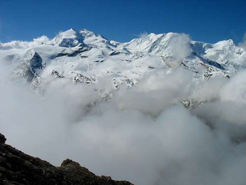 Monte Rosa Massif from Rothorn