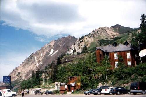 Mt Superior as seen from Alta