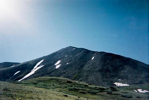 Huron Peak- last peak of the Sawatch Range