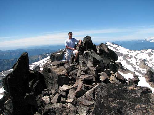 Self Photo on Gilbert's West Summit