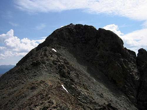 Mount Richthofen's summit...