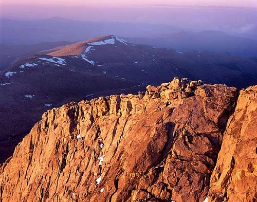 From the summit of Mt Evans,...