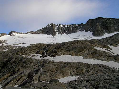 Hochalmspitze and Trippkees (glacier)