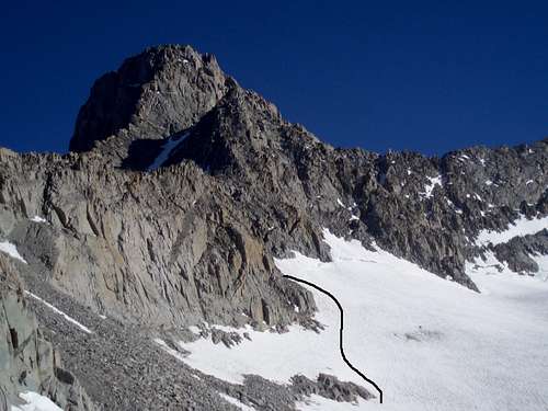 Route to Glacier Notch
