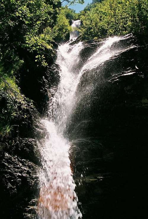 Waterfall in Valgrisenche