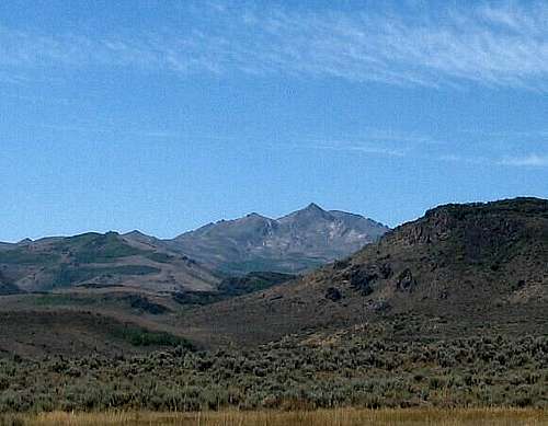 Granite Peak Nevada as seen...