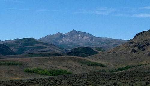 Granite Peak Nevada, rising...