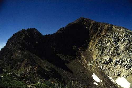 Red Baldy seen from the start...