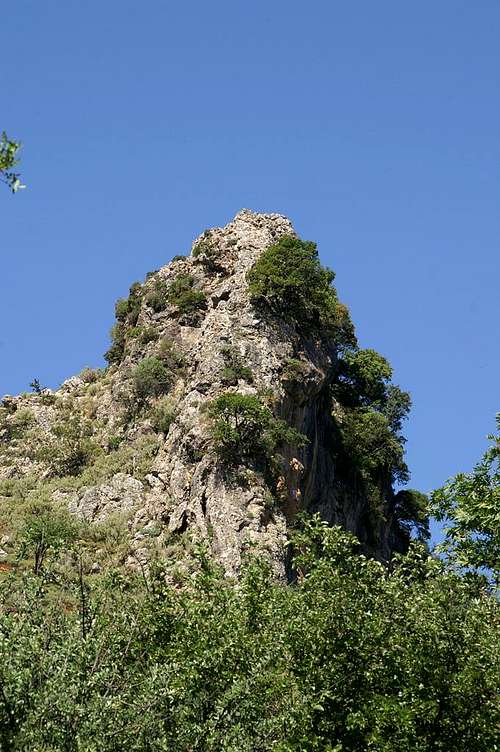 Rocky Tower above the Gorge
