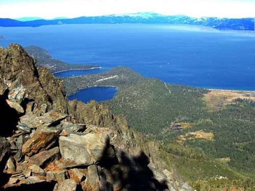 View from Mt. Tallac