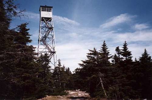 Stratton's summit firetower....