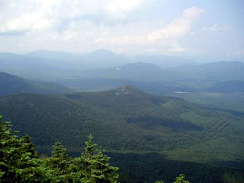 Looking North from the summit viewpoint