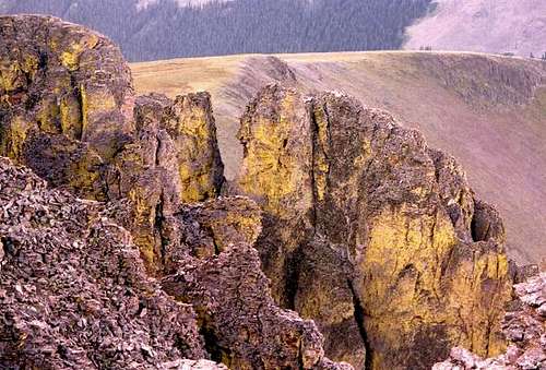 Organ Mt. summit rock formation
