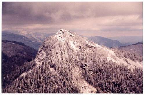 Tinkham Peak as seen from...