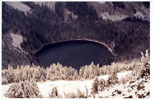 Annette Lake (~3,600 ft) down...