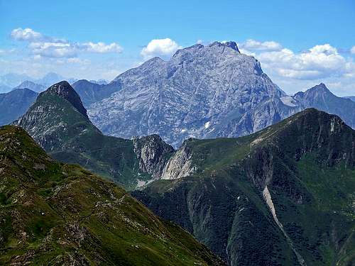 Hohe Warte / Monte Coglians from Hoher Trieb / Cuestalta
