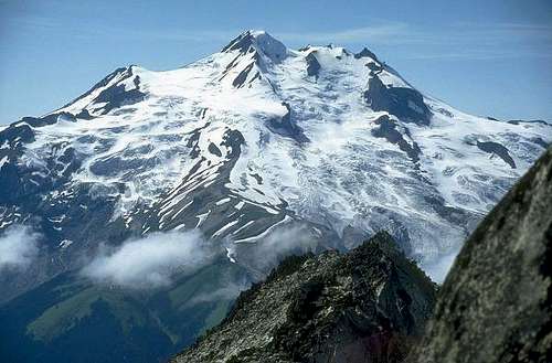 Glacier Peak from the east on...