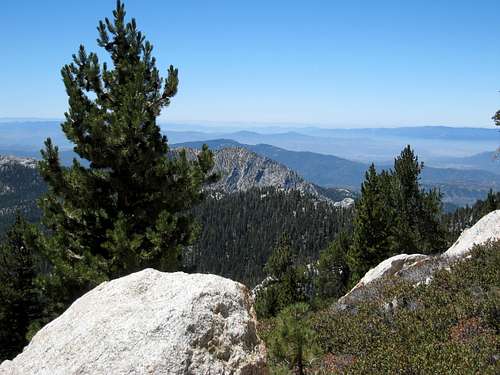 View SW from Wellman Divide