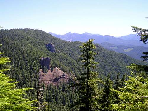 View into the Keith Creek Drainage