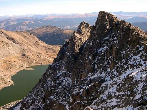 From the summit of Point...