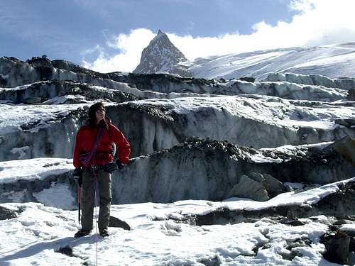 on the Rutor Glacier