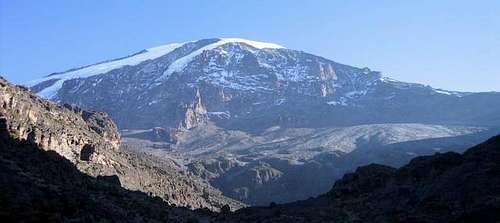 Kilimanjaro from Kibo....