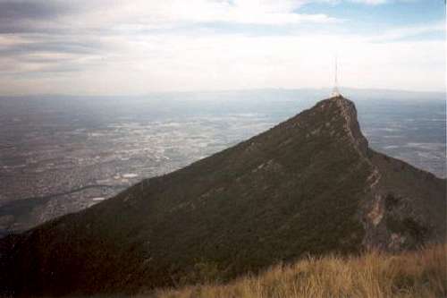 Pico Antena as viewed from...