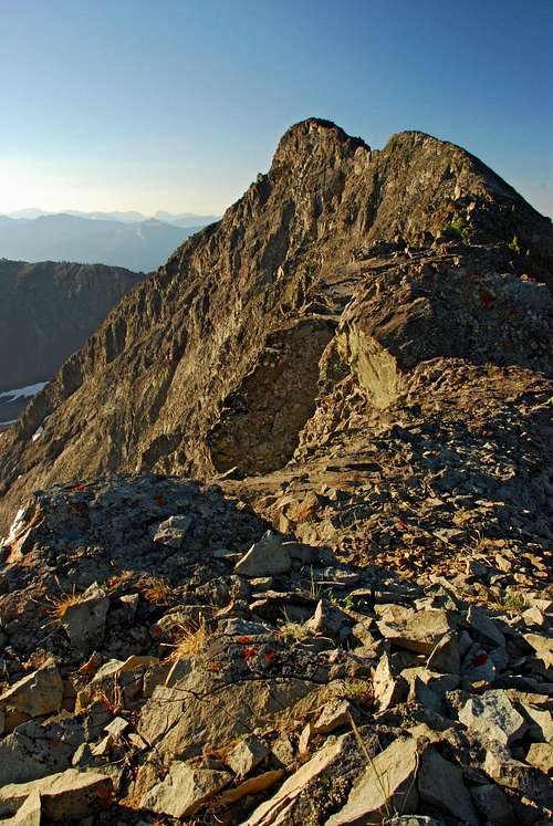 Hoyt Peak from the Ridge-Crest