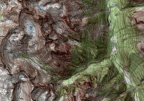 Vallecito Backpacking Route