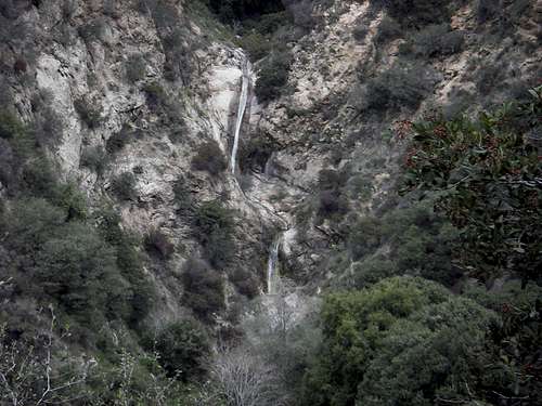 Millard Falls From the Sunset Ridge Trail
