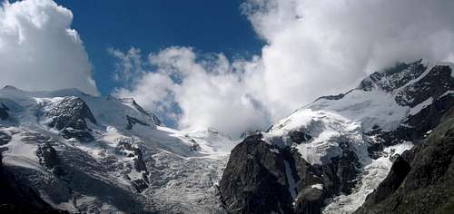 Bernina icefall
