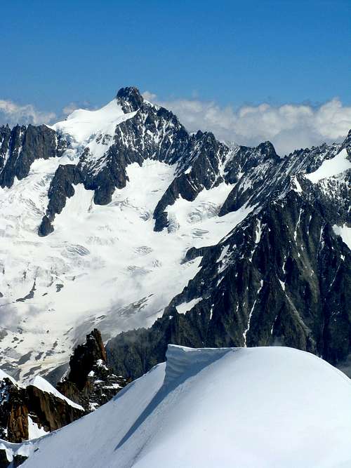 View from Vallee Blanche