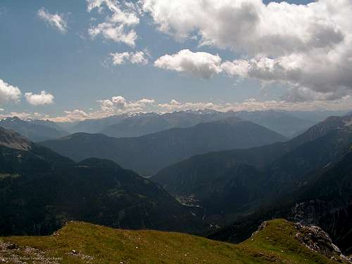Looking towards Öztal Alps
