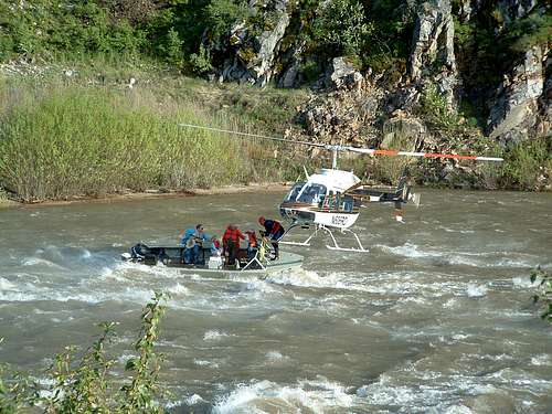 Helicopter Rescue, Payette River Idaho