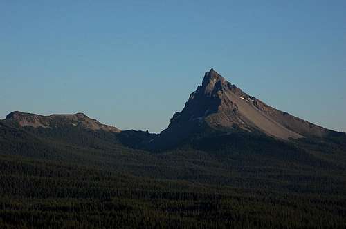 Mt. Thielsen from Cinnamon Butte