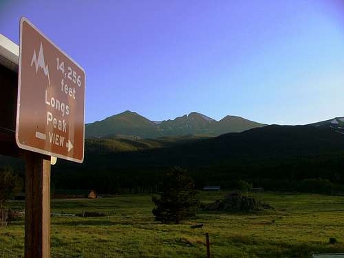Longs Peak, Colorado.