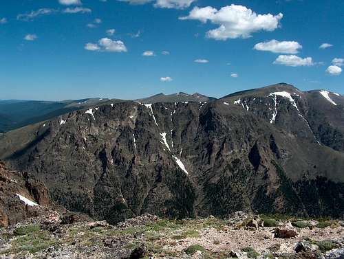 Mount Chapin from Sundance Mountain