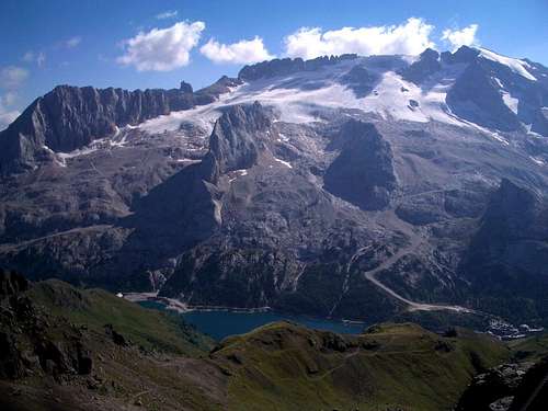 Highest mountain in Dolomites