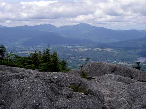 Camels Hump and the Allen Range from Mt. Hunger