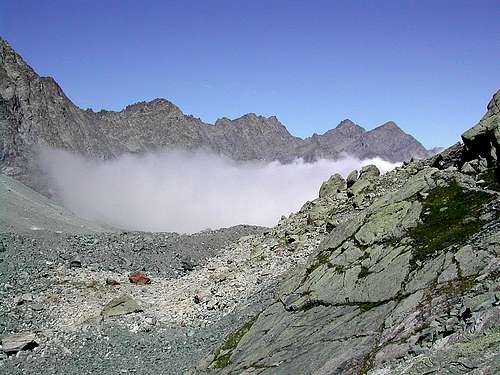 A view from Monviso pass