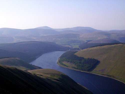 Culter Fell from Garalet Hill