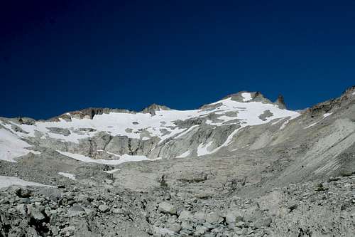 Mt. Daniel, Hyas Glacier variant
