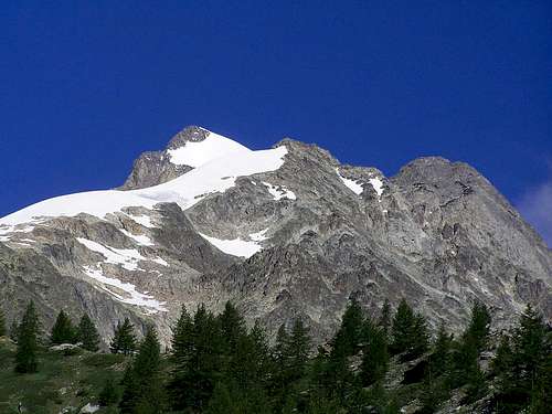 Aiguille de Trelatete and Petit Mont Blanc