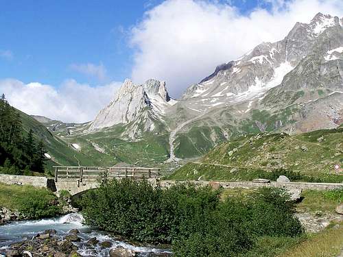 The higher part of Val Veny